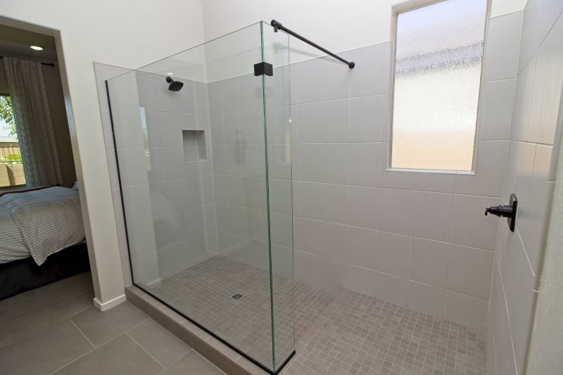 Open Walk-In Shower